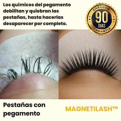 Pestañas Magnéticas Reutilizables Efecto 3D